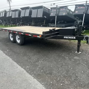 2023 Premier 8.5 x 16 Deckover Equipment Trailer Pre-owned