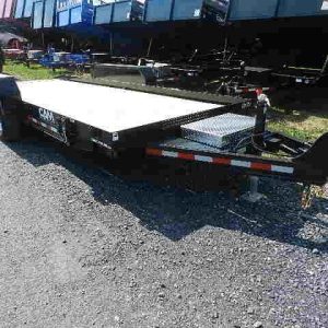 CAM Superline 7 x 20 Equipment Trailer – Tilt-Deck