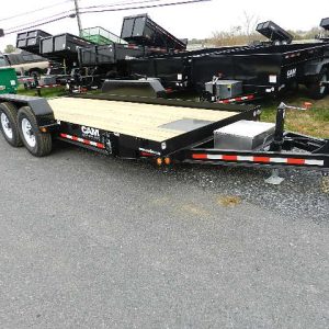 CAM Superline 7 x 20 Equipment Trailer – Powered Tilt-Deck