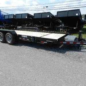 CAM Superline 7 x 19 Equipment Trailer – Split-Tilt