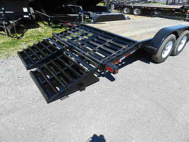 Big Tex 7 x 18 Low Profile Equipment Trailer Mega Ramps 5 Big Tex 7 x 18 Low Profile Equipment Trailer Mega Ramps - Image 5