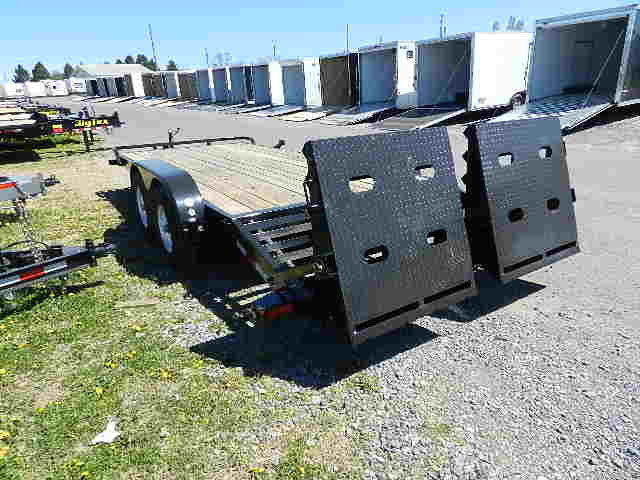 Big Tex 7 x 18 Low Profile Equipment Trailer Mega Ramps 8 Big Tex 7 x 18 Low Profile Equipment Trailer Mega Ramps - Image 8