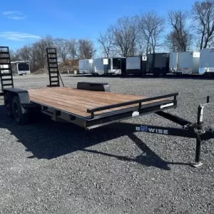 BWise 7 x 18 Low Profile LE Equipment Trailer Ladder Ramps