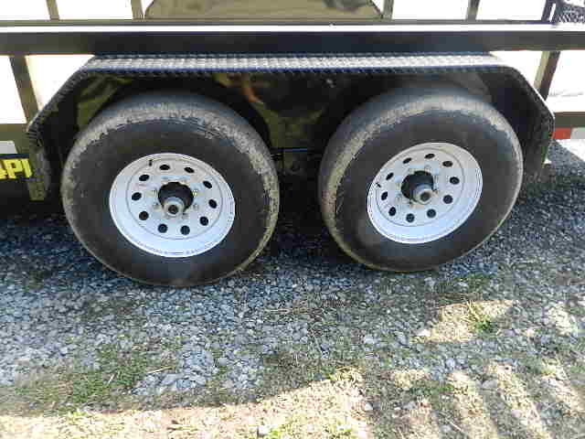 Big Tex 7 x 18 Heavy Duty Landscape Trailer Split Gate 3 Big Tex 7 x 18 Heavy Duty Landscape Trailer Split Gate - Image 3