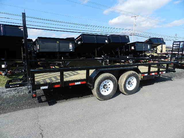 Big Tex 7 x 18 Heavy Duty Landscape Trailer Split Gate 2 Big Tex 7 x 18 Heavy Duty Landscape Trailer Split Gate - Image 2