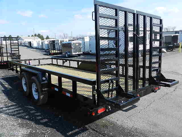Big Tex 7 x 20 Heavy Duty Landscape Trailer Split Gate 3 Big Tex 7 x 20 Heavy Duty Landscape Trailer Split Gate - Image 3