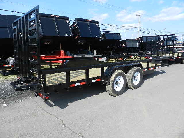 Big Tex 7 x 20 Heavy Duty Landscape Trailer Split Gate 4 Big Tex 7 x 20 Heavy Duty Landscape Trailer Split Gate - Image 4