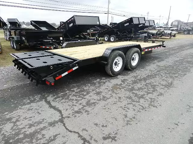 Big Tex 7 x 20 Equipment Trailer 14K Mega Ramps 6 Big Tex 7 x 20 Equipment Trailer 14K Mega Ramps - Image 6