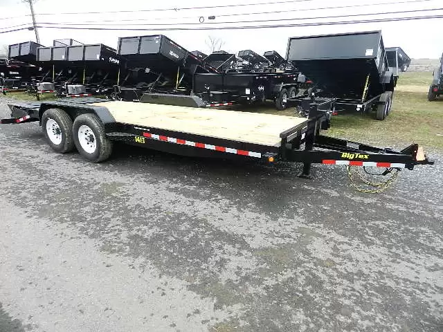 Big Tex 7 x 20 Equipment Trailer 14K Mega Ramps 1 Big Tex 7 x 20 Equipment Trailer – 14K Mega Ramps