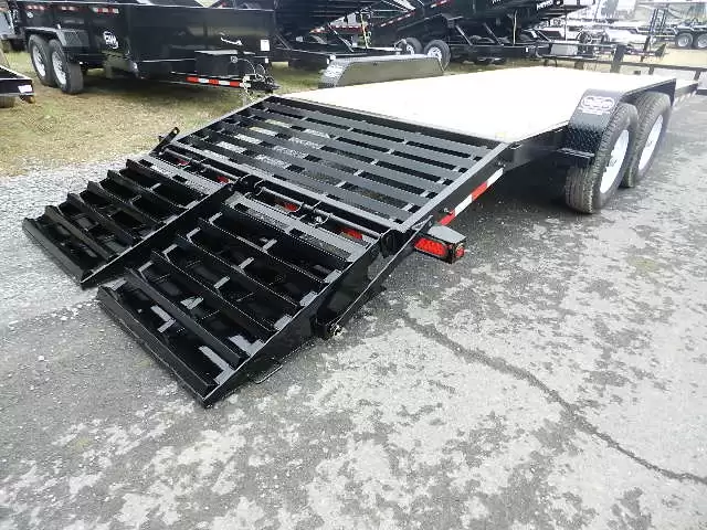 Big Tex 7 x 20 Equipment Trailer 14K Mega Ramps 7 Big Tex 7 x 20 Equipment Trailer 14K Mega Ramps - Image 7