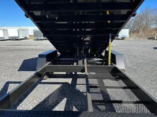BWise 7 x 16 Gooseneck Dump Trailer – 4′ High Side 5 BWise 7 x 16 Gooseneck Dump Trailer – 4′ High Side - Image 5