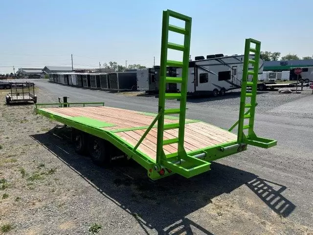 BWise 8 x 20 Deckover Equipment Trailer Ladder Ramps 2 BWise 8 x 20 Deckover Equipment Trailer Ladder Ramps - Image 2