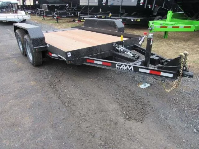 CAM Superline 7 x 12 Equipment Trailer Full Tilt Deck 1 CAM Superline 7 x 12 Equipment Trailer Full Tilt Deck