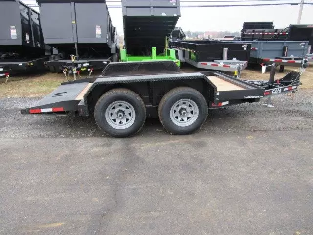 CAM Superline 7 x 12 Equipment Trailer Full Tilt Deck 2 CAM Superline 7 x 12 Equipment Trailer Full Tilt Deck - Image 2