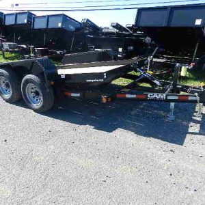 CAM Superline 7 x 20 Equipment Trailer Super Ramps Item