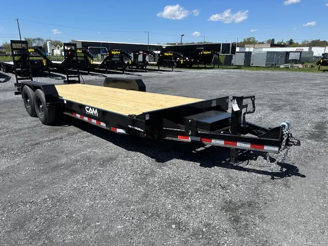 CAM Superline 7 x 20 Low Profile Equipment Trailer 1 CAM Superline 7 x 20 Low Profile Equipment Trailer