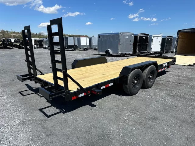 CAM Superline 7 x 20 Low Profile Equipment Trailer 2 CAM Superline 7 x 20 Low Profile Equipment Trailer - Image 2