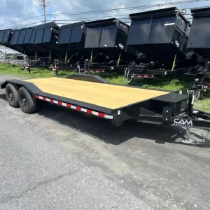 CAM Superline 8 x 20 Full Width Equipment Trailer Slide Out Ramps Clearance