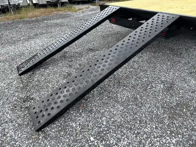 CAM Superline 8.5 x 24 Deckover Equipment Trailer Slide Out Ramps 5 CAM Superline 8.5 x 24 Deckover Equipment Trailer Slide Out Ramps - Image 5