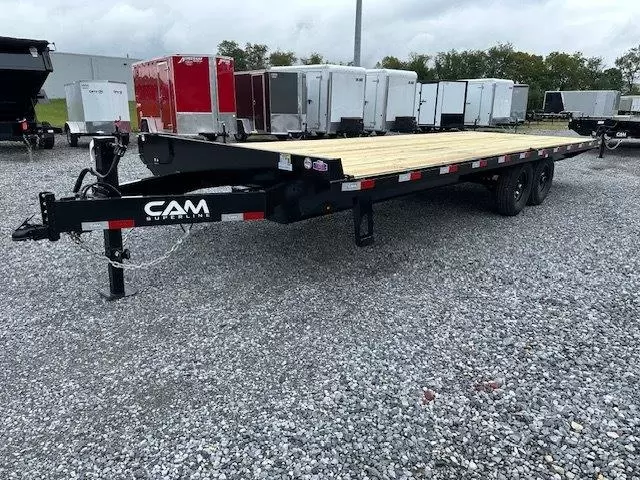 CAM Superline 8.5 x 24 Deckover Equipment Trailer Slide Out Ramps 7 CAM Superline 8.5 x 24 Deckover Equipment Trailer Slide Out Ramps - Image 7