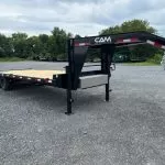 CAM Superline 8 x 25 Gooseneck Deckover Equipment Trailer