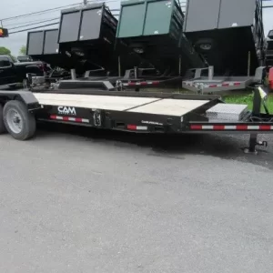 CAM Superline 7 x 20 Equipment Trailer Split Tilt