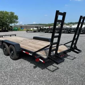 Carry-On 7 x 20 Equipment Trailer – Ladder Ramps