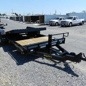 Big Tex 7 x 20 Split-Tilt Equipment Trailer Tilt Deck