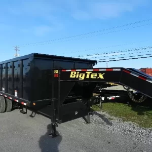 Big Tex 92″ x 20′ Dump Trailer – 25.9K with Combo Gate & Ramps