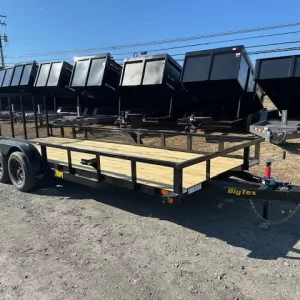 Big Tex 7 x 20 Landscape Utility Trailer – Ramp Gate