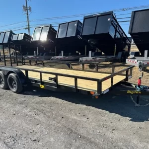 Big Tex 7 x 18 Landscape Utility Trailer – 7K Ramp Gate