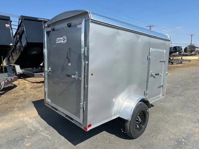 Carry-On 5 x 10 Enclosed Cargo Trailer Ramp Door 2 Carry-On 5 x 10 Enclosed Cargo Trailer Ramp Door - Image 2