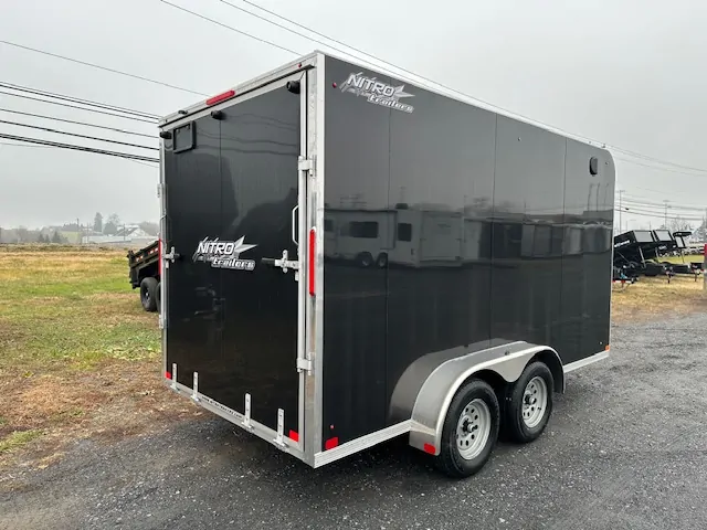 Nitro 7×14 Enclosed Cargo Trailer-Flat Front 2 Nitro 7×14 Enclosed Cargo Trailer-Flat Front - Image 2