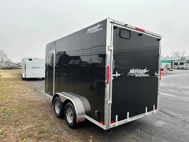 Nitro 7×14 Enclosed Cargo Trailer-Flat Front 3 Nitro 7×14 Enclosed Cargo Trailer-Flat Front - Image 3
