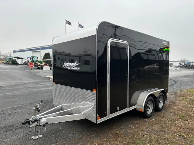 Nitro 7×14 Enclosed Cargo Trailer-Flat Front 4 Nitro 7×14 Enclosed Cargo Trailer-Flat Front - Image 4