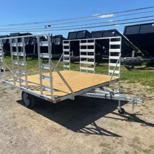 Cargo Pro 8 x 9 Aluminum ATV Trailer – 4′ Aluminum Ramps