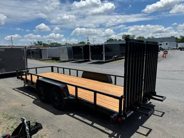 BWise 7 x 20 Low Profile Equipment Trailer – Landscape Ramp 4 BWise 7 x 20 Low Profile Equipment Trailer – Landscape Ramp - Image 4