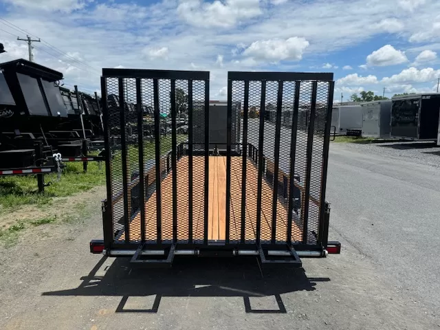 BWise 7 x 20 Low Profile Equipment Trailer – Landscape Ramp 5 BWise 7 x 20 Low Profile Equipment Trailer – Landscape Ramp - Image 5