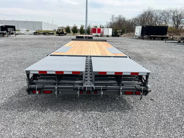 BWise 8 x 24 Deckover Equipment Trailer Full Width Ramps 5 BWise 8 x 24 Deckover Equipment Trailer Full Width Ramps - Image 5