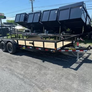 Big Tex 7 x 20 Landscape Utility Trailer – 10K Heavy Duty Ramp