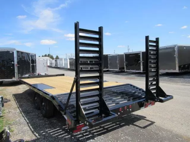 Big Tex 102″ x 20′ Deckover Equipment Trailer Self Clean Beavertail 2 Big Tex 102″ x 20′ Deckover Equipment Trailer Self Clean Beavertail - Image 2
