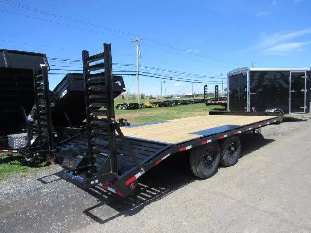 Big Tex 102″ x 20′ Deckover Equipment Trailer Self Clean Beavertail 3 Big Tex 102″ x 20′ Deckover Equipment Trailer Self Clean Beavertail - Image 3