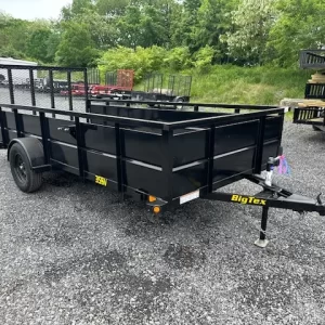 Big Tex 6 x 14 Landscape Utility Trailer – Steel Sides