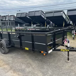 Big Tex 6 x 14 Landscape Utility Trailer – High Steel Sides