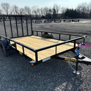 Big Tex 7 x 12 Landscape Utility Trailer – Rear Ramp Gate