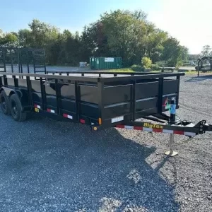 Big Tex 7 x 20 Landscape Utility Trailer – Solid Steel Sides