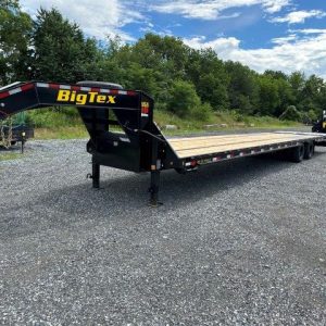 Big Tex 8.5 x 40 Gooseneck Deckover Equipment Trailer – Mega Ramps