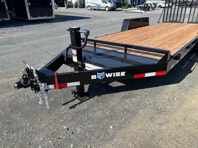 BWise 7 x 18 Low Profile Equipment Trailer – Landscape Ramp 2 BWise 7 x 18 Low Profile Equipment Trailer – Landscape Ramp - Image 2