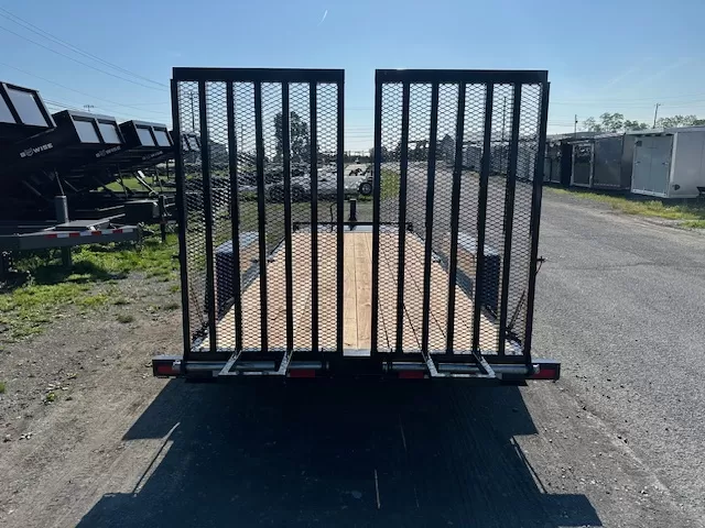 BWise 7 x 18 Low Profile Equipment Trailer – Landscape Ramp 5 BWise 7 x 18 Low Profile Equipment Trailer – Landscape Ramp - Image 5