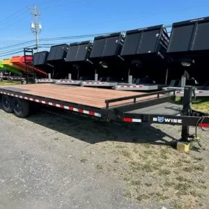 BWise 7 x 12 Deckover Dump Trailer Fold Down Sides